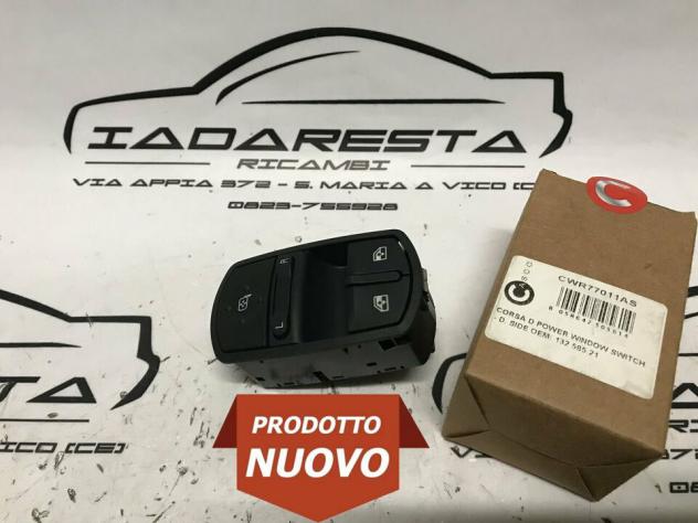 Pulsantiera Alzacristalli Anteriore Sx Opel Corsa D 13258521