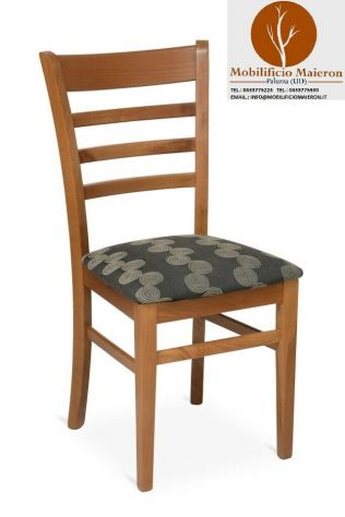 Sedie in Legno Classiche Arredamento Bar ristorante Cod3083I Nuove Non Usate - Foto 2