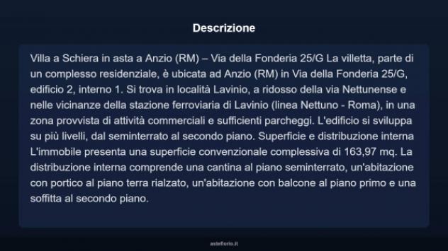 Immobile in asta di 163 m², box auto in vendita a Anzio - Foto 5