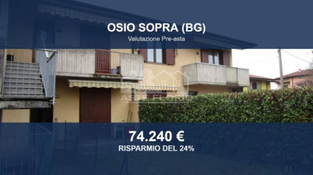 Immobile in asta di 60 m², box auto in vendita a Osio Sopra