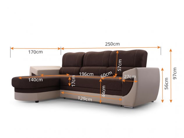 DIVANO LETTO ANGOLARE CON BOX ANTONELLA! FANTASTICO! - Foto 7