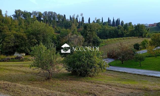 Lotto di terreno a Conegliano in zona collinare con casa indipendente