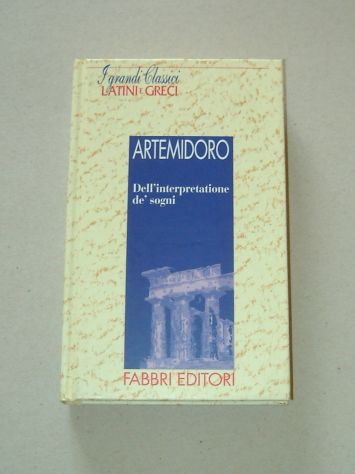 ARTEMIDORO - Dell'interpretazione de' sogni