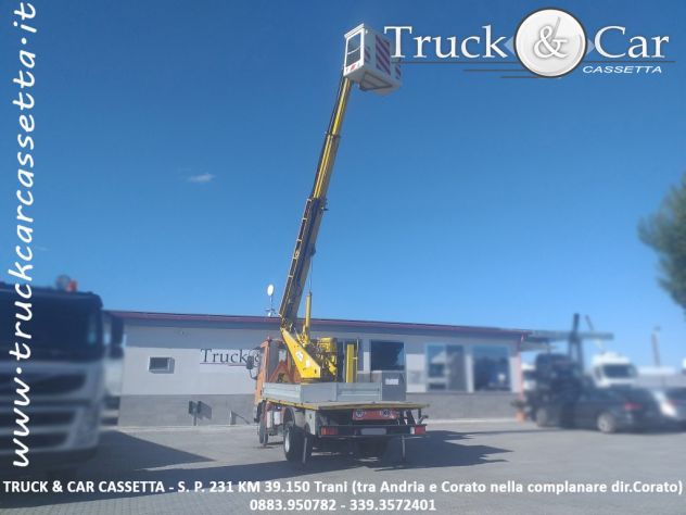 RIF.804 IVECO EUROCARGO 80 E 18 – 1997 – PIATTAFORMA AEREA CON CESTELLO – EURO 2 - Foto 9