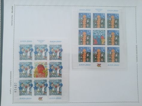 Bosnia-Serba Europa Cept foglietti 1996-2003 - Foto 4