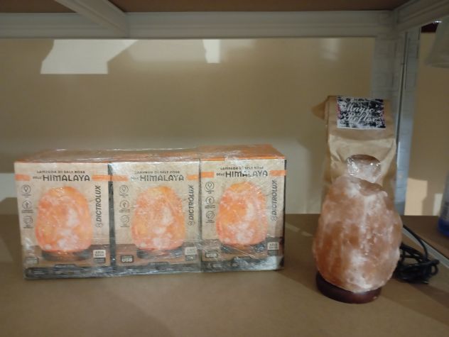 Lampade di sale rosa Himalaya da 1 kg