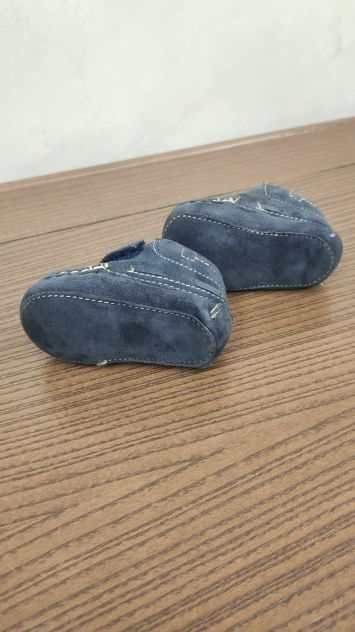 CHICCO scarpa da culla misura 16 blu a strappo - Foto 3