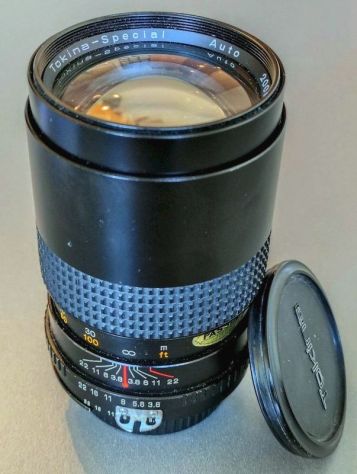 TELEOBIETTIVO MF 200mm compatto per NIKON F, AI, mirrorless (Tokina S F/3,8) - Foto 2