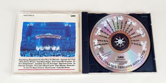 CD PHIL COLLINS SERIOUS HITS...LIVE! Etichetta:Wea International–9031-72550-2 - Foto 4