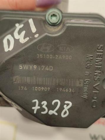 CORPO FARFALLATO HYUNDAI i30 Serie 35100-2A900 D4FB diesel 1582 (0711) - Foto 3