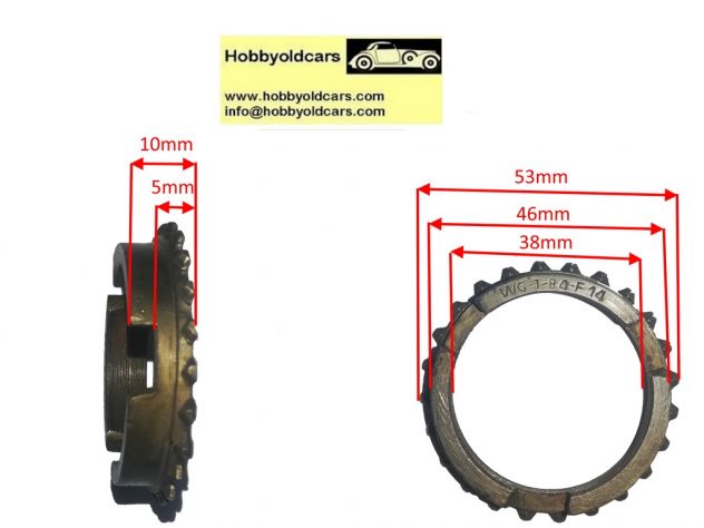ANELLO SINCRONIZZATORE X CAMBIO VARIE FIAT - Foto 5