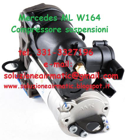 Compressore sospensioni Mercedes ML W164 A1643201204