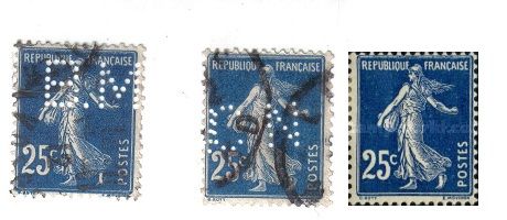 A138 - RARA VARITA' DI FRANCOBOLLI FRANCESI