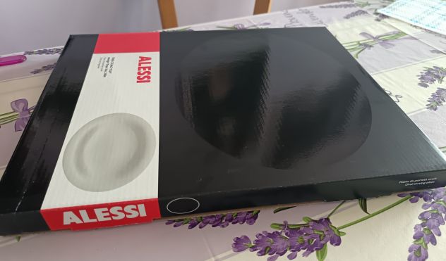 Piatto da portata Alessi ovale porcellana NUOVO CON SCATOLA - Foto 3