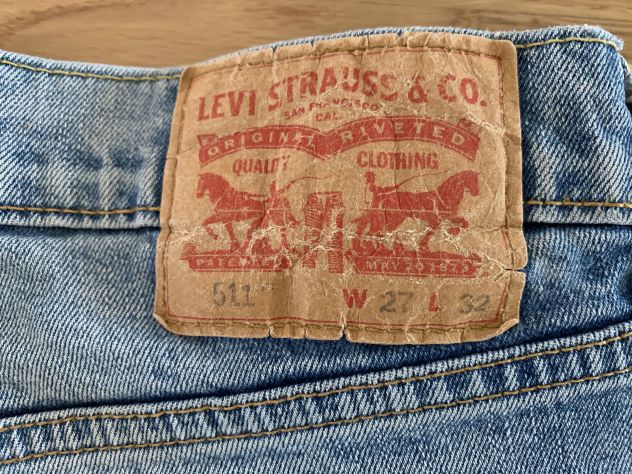 Jeans Levi’s 511 W27 L32 - Foto 7