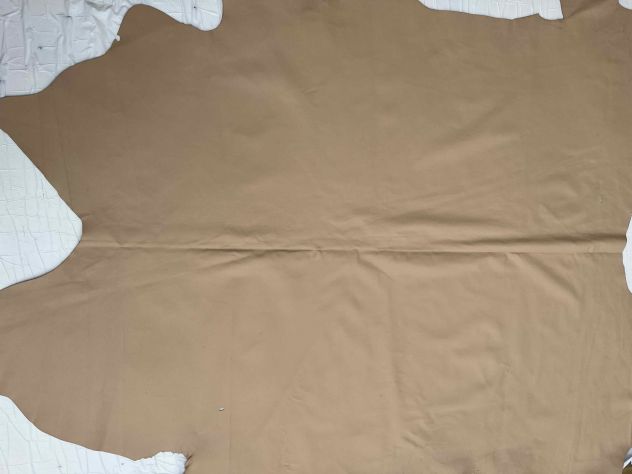 Fodera in pelle vitello liscia beige - Foto 6