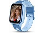 Smartwatch bambini 4G SIM SOS videochiamata GPS LBS WiFi scuola AZZURRO