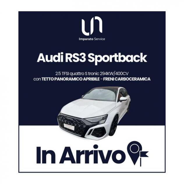 AUDI RS 3 SPB TFSI quattro S tronic rif. 24159668