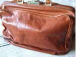 Borsa in pelle vintage da medico