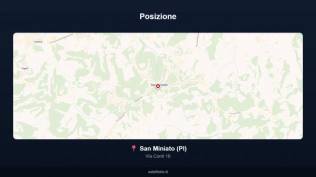 Immobile in asta di 287 m² con più di 5 locali in vendita a San Miniato - Foto 16