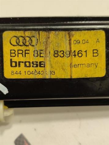 MECCANISMO ALZAVETRO POST. SX AUDI A4 Avant (8ED) 8E0839461B BPG (0408) - Foto 3