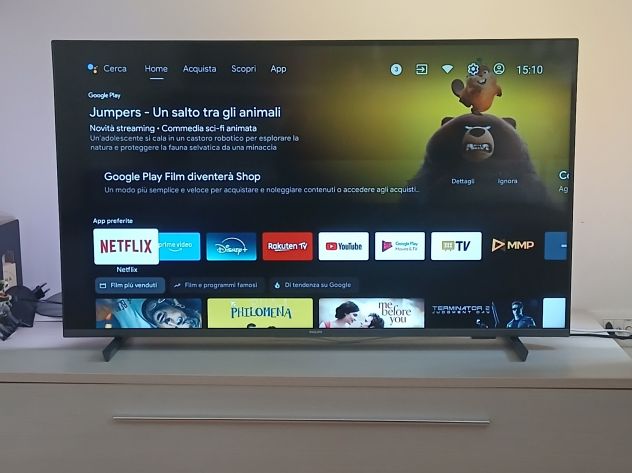 PHILIPS LED Android SMART TV UHD 4K / 43PUS7906/12 /