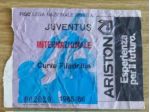 Biglietto Juventus - Inter campionato Serie A 1985/86