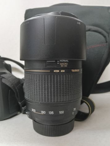 Nikon D3400 con obiettivo 18-55 VR stabilizzato e Tamron 70-300 - Foto 2