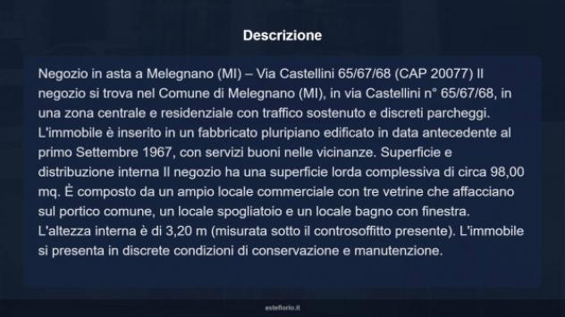 Immobile in asta di 98 m² in vendita a Melegnano - Foto 7