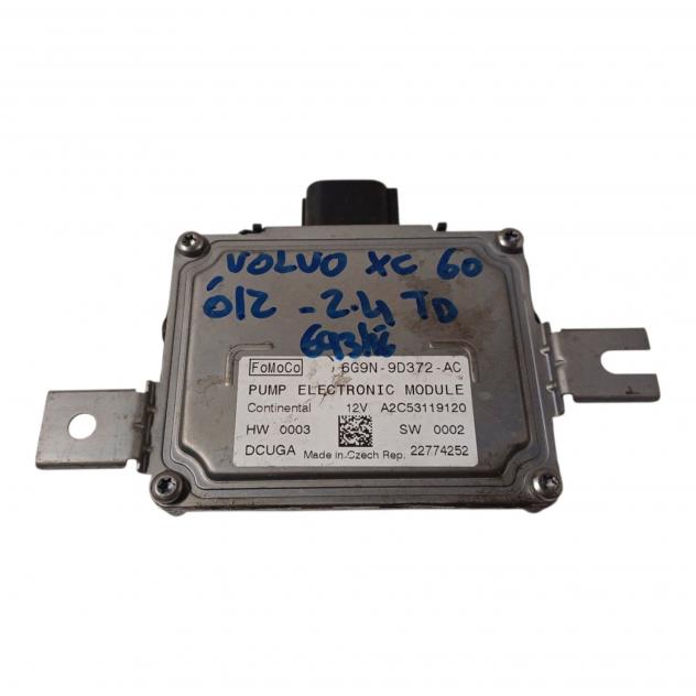 CENTRALINA CONTROLLO GASOLIO VOLVO XC60 1° Serie 6G9N-9D372-AC D5244T17 (0818) - Foto 4