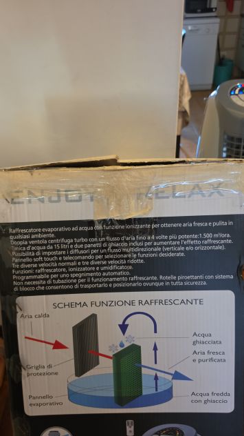 Raffrescatore Ventilatore Macom Typhoon Aria Acqua Disponibile per acquisto - Foto 10