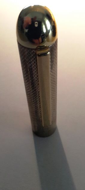Penna Stilografica argento 925 placcata oro 471st18 caricamento a stantuffo. - Foto 10