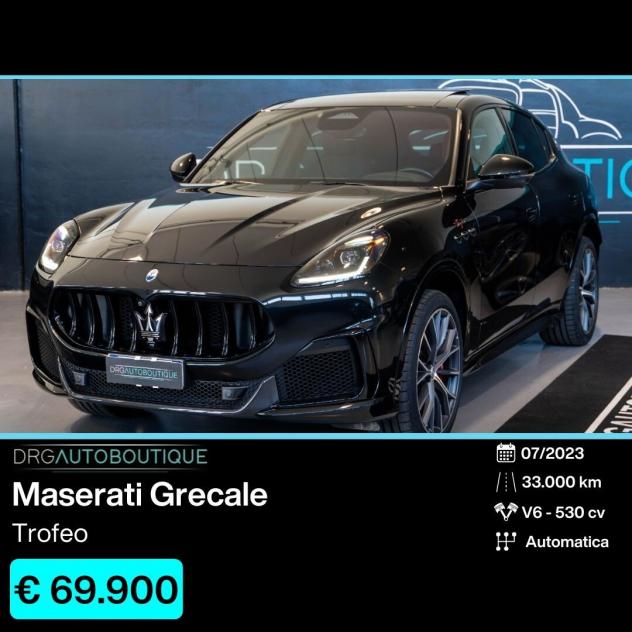 Maserati Grecale V6 530 CV AWD Trofeo CARBONIO/TETTO/SONUS
