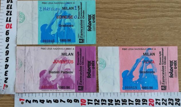 Biglietto Milan-Juventus Serie A 22/02/87 - Foto 6