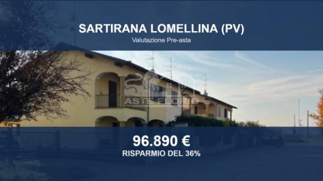 Immobile in asta di 138 m² con più di 5 locali e box auto in vendita a Sartirana Lomellina