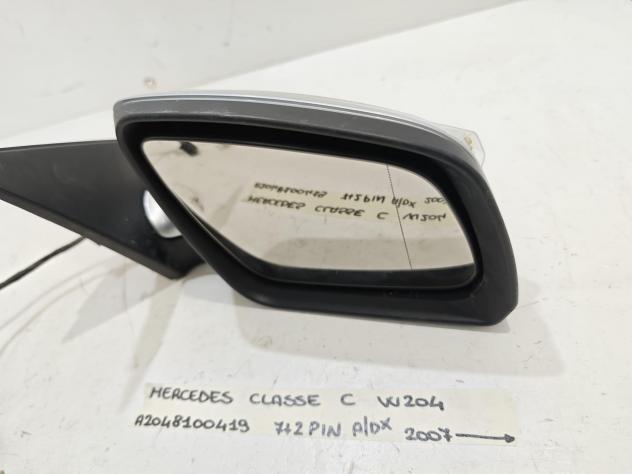 SPECCHIETTO RETROVISORE DESTRO MERCEDES Classe C Berlina W204 A2048100419 A2048100419 (07) - Foto 4