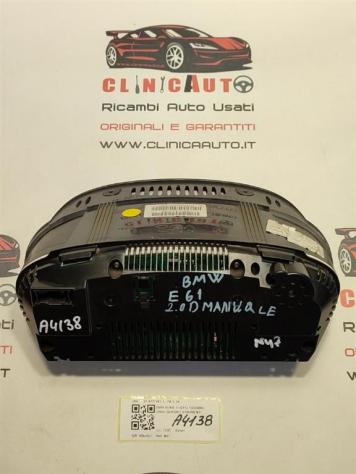 QUADRO STRUMENTI BMW Serie 5 E61 Touring 6211 9177261 N47 (03) - Foto 2