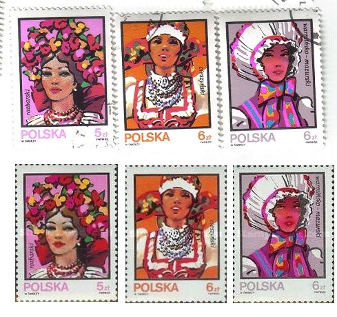 A159 - RARA VARITA' DI FRANCOBOLLI POLONIA