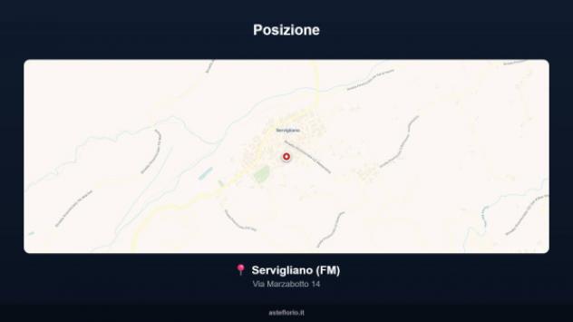 Immobile in asta di 125 m², box auto in vendita a Servigliano - Foto 7