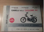 Catalogo ricambi motore - telaio Garelli Ciclone 5V 1976