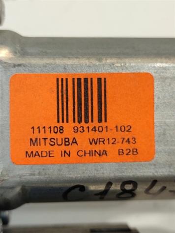 MOTORINO ALZAVETRO ANTERIORE SINISTRO JEEP Grand Cherokee 4° Serie 111108 931401-102 VM23D/EXF (1121) - Foto 2