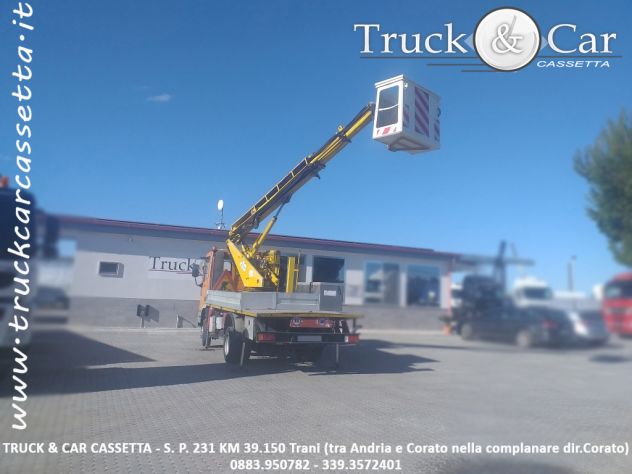 RIF.804 IVECO EUROCARGO 80 E 18 – 1997 – PIATTAFORMA AEREA CON CESTELLO – EURO 2 - Foto 10