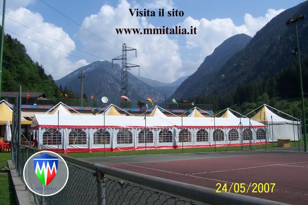 Tendoni Gazebo per ristoro, mensa aziendale, mensa pubblica - Foto 6