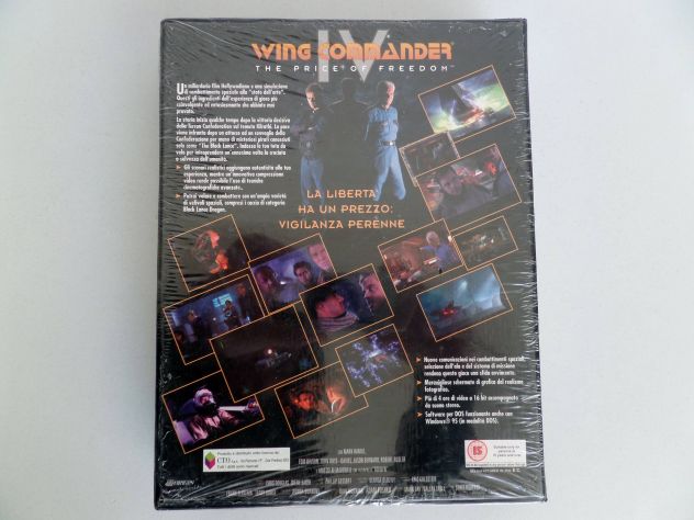 Wing Commander IV (The price of freedom) per PC, Anno 1996,  SIGILLATO - Foto 2