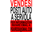 Vendesi posto macchina a Servola