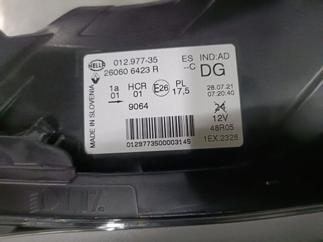 FARO ANTERIORE SX FULL LED RENAULT CAPTUR 2020 LE PURE VISION 260606423R - Foto 4