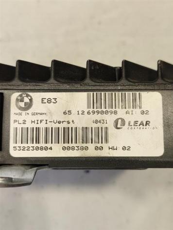 AMPLIFICATORE AUTORADIO BMW X3 1° Serie 6512 6990098 (0410) - Foto 2