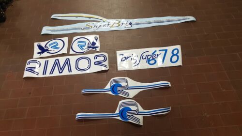 adesivi in set per camper rimor superbrig 678 del 98 rivisitati come in foto