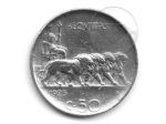 ITALIA 1925 Moneta 50 centesimi BB