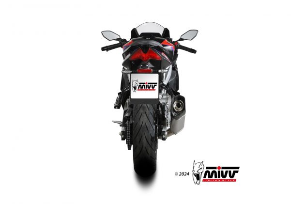 Impianto di scarico per APRILIA RS457 Arrow Mivv - Foto 3